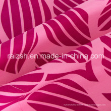 Tissu en poudre de coton rouge poli et rose pour vêtements pour dames